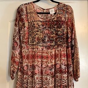 Sheer Knox Rose Dress